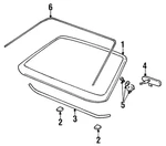 Genuine Gm Windshield Spacer 25629780. Fixed Price $23.06.