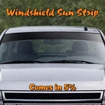 Fits 05-10 Cadillac Sts Precut Windshield Window Tint Brow Visor 5%. Fixed Price $19.99.