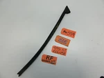Door Glass Window Rubber Seal Right Front Vent Wing Track Channel Corner Eclipse. Fixed Price $49.93.