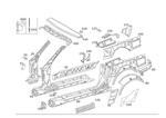 Genuine Mercedes-benz Rivet Nut 000-984-41-21. Fixed Price $14.25.