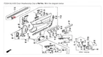 Honda Acura Genuine Oem Nsx Door Weatherstrip Clip 72334-SL0-003. Fixed Price $17.88.