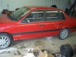 (local Pickup Only) Passenger Right Front Door Glass Fits 88-94 Tempo 425. Fixed Price $77.62.