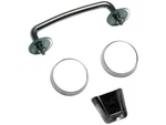 11101.05 Stainless Hood Windshield Tie Down Kit For Jeep Wrangler Jk 07-18. Fixed Price $69.99.