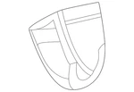 Genuine Volkswagen Front Cap 3G0-858-548-9B9. Fixed Price $14.31.