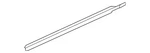 Genuine Honda Door Window Belt Weatherstrip 72410-SZA-A01. Fixed Price $102.62.