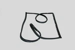 Fairchild Industries G3019 Cargo Door Seal. Fixed Price $46.49.