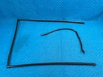 Lexus GX470 Rear Door Glass Run & Side Weatherstrip Rh 2PC Set 2003-2009 Oem. Fixed Price $95.00.