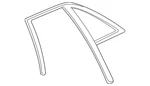 Genuine Gm Rh Rear Door Stationary Window New Oem 25748363. Fixed Price $74.66.