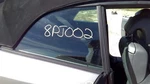 Passenger Right Quarter Glass Convertible Fits 04-11 Saab 9-3 104203479. Fixed Price $137.45.