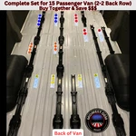 New Take Out Oem Ford Transit 15 Pass. Floor Tracks Complete Set W/hardware. Fixed Price $349.00.