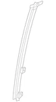 Genuine Honda Door Window Division Bar 72731-S9V-A01. Fixed Price $81.04.