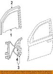 Gm Oem 04-09 Bravada Front Door Glass Hardware-run Channel 15857605. Fixed Price $41.69.