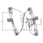 For Dodge Charger 06-10 Window Regulator And Motor Assembly Front Passenger Side. Fixed Price $76.27.