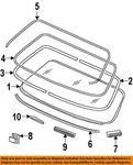 Jaguar Oem 04-05 XJ8 Rear Window Glass-lower Seal Clip C2C25723. Fixed Price $7.21.
