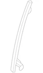 Genuine Mitsubishi Sash Channel 5705B048. Fixed Price $75.97.