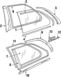 Genuine Bmw Channel 51-36-1-888-326. Fixed Price $188.70.