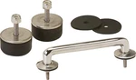 Kentrol 30503 Polished Silver Windshield Tie Down Kit 97-18 Wrangler Tj/jk. Fixed Price $38.99.