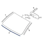 For Toyota Tacoma 2016-2023 5611704050 Lower Windshield Seal. Fixed Price $18.43.