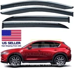 2017-2022 Mazda CX-5 Window Visor Vent Rain Deflector Chrome 1YR Wty Us Seller. Fixed Price $47.95.