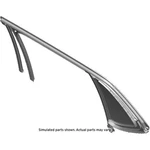 Genuine Gm Rear Passenger Side Door Window Weatherstrip 84833184. Fixed Price $184.93.