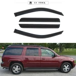 Fits 2002-2006 Trailblazer Ext/envoy Xl Sun Rain Guard Vent Window Visors. Fixed Price $39.99.
