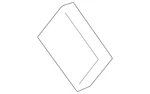 Genuine Nissan Windshield Spacer 72715-6LT0A. Fixed Price $14.31.