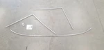 81 Mercedes Benz 300D Windshield Chrome Trim Surround Set. Fixed Price $102.00.