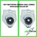 Oer Front Door Glass Roller Set For 1970-1981 Pontiac Firebird And Chevy Camaro. Fixed Price $83.99.