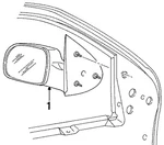 Genuine Ford Mirror Assembly F88Z-17683-AAB. Fixed Price $17.12.