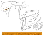 Toyota Prius Oem 2016-2018 Glass-rear Door-filler Strip 6997547020. Fixed Price $8.00.