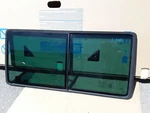 1999-2003 Volkswagen Eurovan Gls T4 Center Driver Side Sliding Window Glass Oem. Fixed Price $480.00.