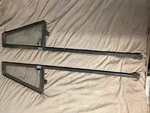 1950'S 1960'S ? Chrysler Vent Window Assembly Pair Please Help Id. Fixed Price $195.00.