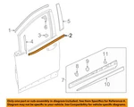 Gm Oem 17-23 Bolt Ev Front Door Exterior Trim-belt Molding 42469793. Fixed Price $74.95.
