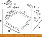 Toyota Oem 18-25 Avalon,camry,corolla Windshield Glass-dam 5611706190. Fixed Price $13.67.