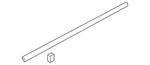 2015-2020 Acura Tlx Genuine Left Front Door Belt Molding Oem 72450-TZ3-A01. Fixed Price $96.81.
