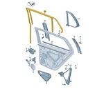New Volkswagen Golf MK7 Rear Right Door Sealing 5G6839432J5AP Original. Fixed Price $195.60.