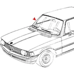 Uro 51311831958 Windshield Seal. Fixed Price $69.26.