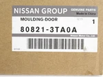Oem Nissan 80821-3TA0A Driver Front Window Sweep Belt Molding 2013-2018 Altima. Fixed Price $123.60.