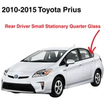 Fits 2010-2015 Toyota Prius Hatchback Driver Side Left Rear Quarter Window Glass. Fixed Price $118.99.