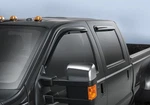 Ford Super Duty Crew Cab 2006-2016 Side Window Air Deflector Rain Guards. Fixed Price $80.10.
