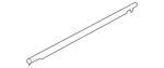 Genuine Honda Belt Molding 72410-TD4-003. Fixed Price $85.93.