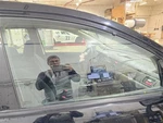 Passenger Right Front Door Glass Hatchback Fits 07-12 Versa 605065. Fixed Price $199.00.