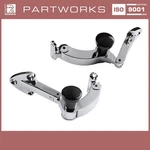 Exhibitor For Porsche 911 F/g -'77 Side Window Chrome Rear L+r. Fixed Price $228.40.