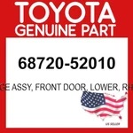 Toyota Genuine 68720-52010 Hinge Assy Front Door Lower Rh/lh Oem 6872052010. Fixed Price $32.81.