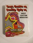 70S West Custom Windows Wcw Playing Card Deck Sealed Bubble Boogie Van. Fixed Price $200.00.