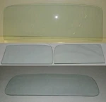 1935 1936 Ford Pickup Glass Truck Windshield Door Back Clear Set. Fixed Price $289.00.