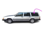 Fits: 1991-1995 Volvo 940 4D Station Wagon Driver Left Side Quarter Window Glass. Fixed Price $389.95.
