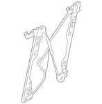Genuine Nissan Window Regulator 80720-1JA2A. Fixed Price $255.78.