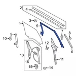 Genuine Ford Window Channel M2DZ-7821597-C. Fixed Price $67.21.