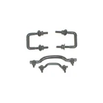 Rugged Ridge Windshield Tie Down Kit Black Fits 55-95 Jeep Cj / Wrangler. Fixed Price $38.99.